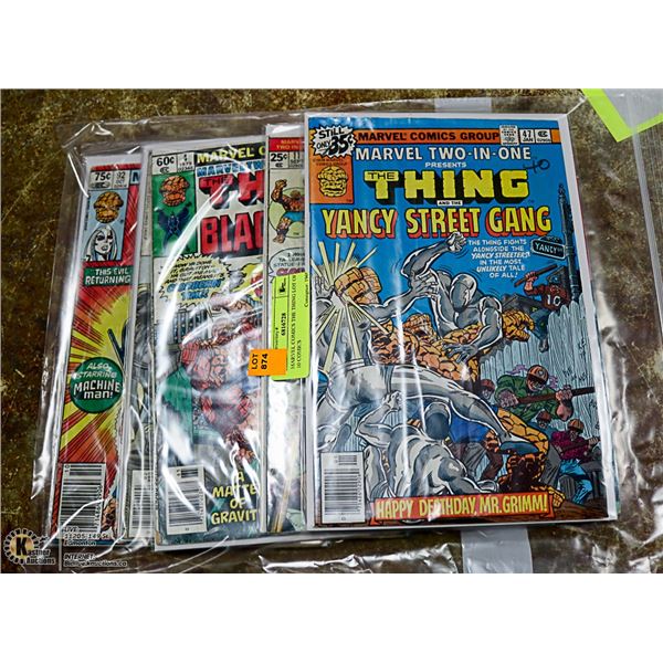 MARVEL COMICS THE THING LOT OF 10 COMICS