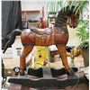 Image 1 : DECORATIVE WOOD ROCKING HORSE