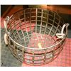 Image 1 : EXTRA LARGE VINTAGE METAL BASKET
