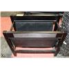 Image 1 : LEATHER HARLEY MAGAZINE RACK