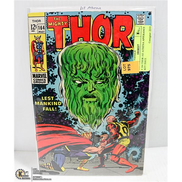 # 164 THOR 1ST ATHENA APPERANCE KEY ISSUE