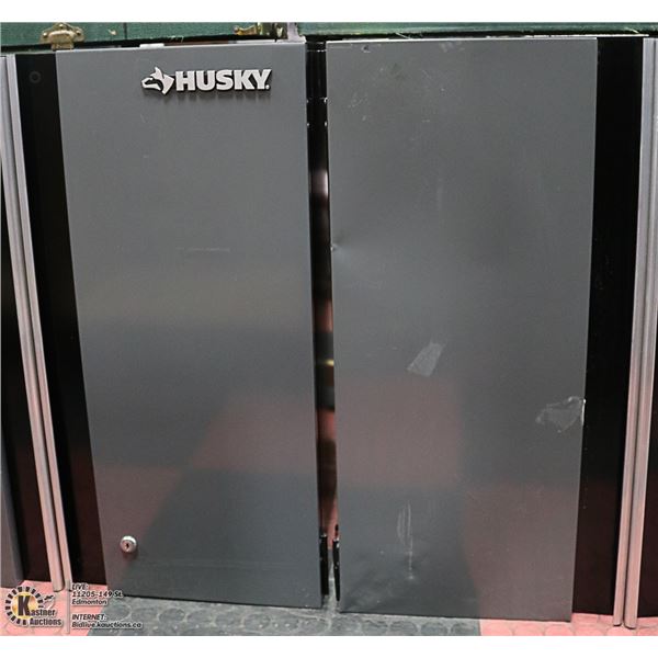 HUSKY LOCKING CABINET - NO KEYS