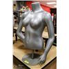 Image 1 : SILVER FEMALE MANNEQUIN FORM