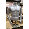 Image 1 : SILVER MALE MANNEQUIN FORM