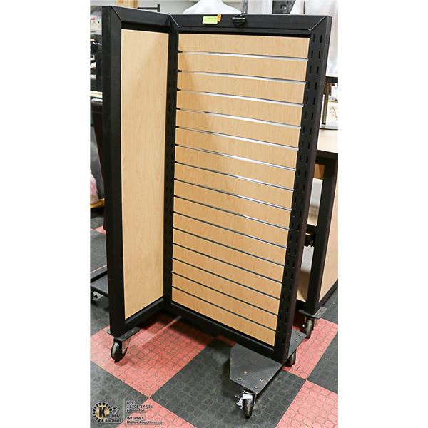 HARLEY DAVIDSON ROLLING SLOT RACK