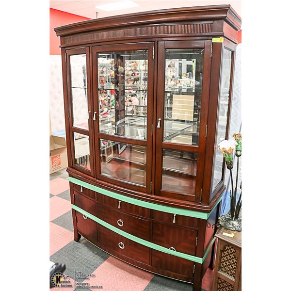 CHINA HUTCH 54" X 19" X 82"