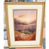 Image 1 : LARGE CANVAS INRI SUNSET PAINGING