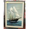 Image 1 : BLUENOSE OIL ON CANVAS PAINTING SIGNED S. KENT