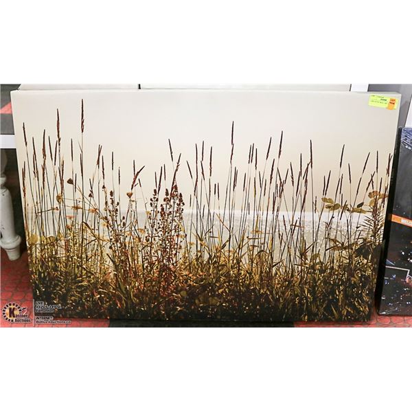 LAKE SCENE WALL ART 35"X23"