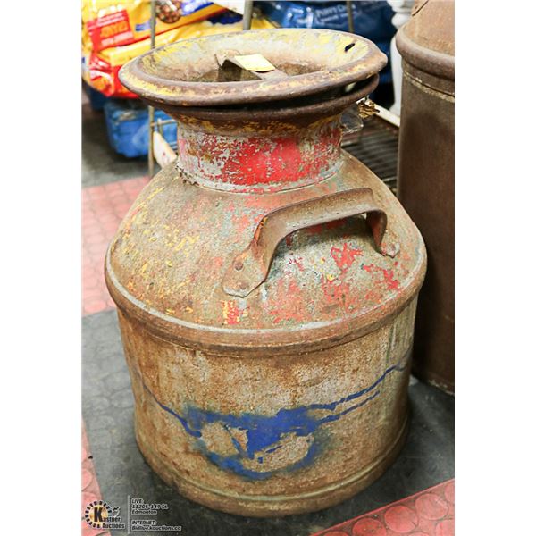 SMALL MILK CAN