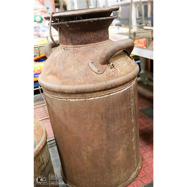 LARGE MILK CAN