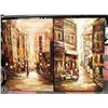 Image 1 : 2 LARGE CANVAS OIL PAINTINGS 31" X 48"