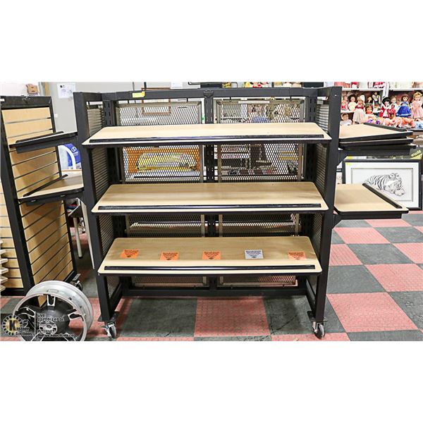 HARLEY DAVIDSON ROLLING HELMET CART