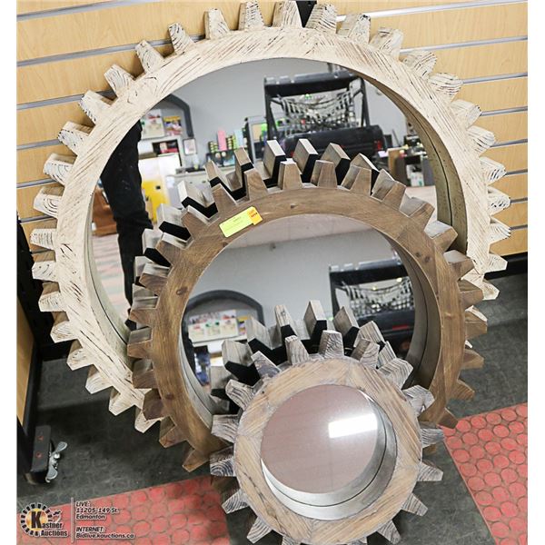 3 SPROCKET MIRRORS