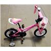 Image 1 : KIDS (GIRL) BIKE 8" WHEELS; WITH TRAINING WHEELS