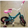 Image 1 : KIDS BIKE WITH TRAINING WHEELS