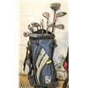Image 1 : LEGACY I220 GOLFBAG - BLUE & GRAY WITH MEN'S
