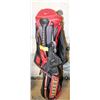 Image 1 : NIKE LIGHTWEIGHT JUNIOR GOLF BAG - RED & BLACK -