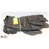 Image 1 : LEATHER MOTORCYCLE GLOVES SIZE 2XL