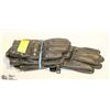 Image 1 : LEATHER MOTORCYCLE GLOVES SIZE S