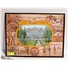 Image 1 : WALL ART POSTER ON PLAQUE ( MOOSE MOUNTAIN)