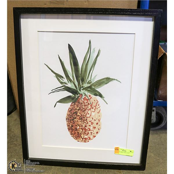 PINEAPPLE WALL ART 21"X17"