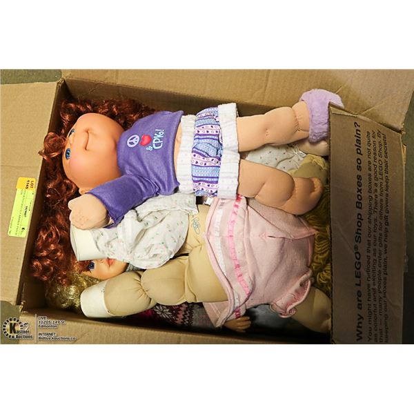 ASSORTED DOLLS, CABBAGE PATCH KIDS