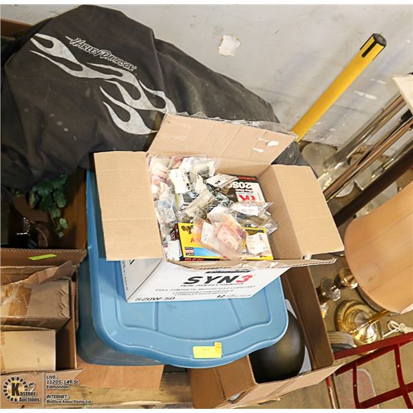 1 PALLET OF MISC GOODS FROM HARLEY STORE