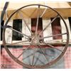 Image 1 : VINTAGE 25 INCH STEEL WHEEL