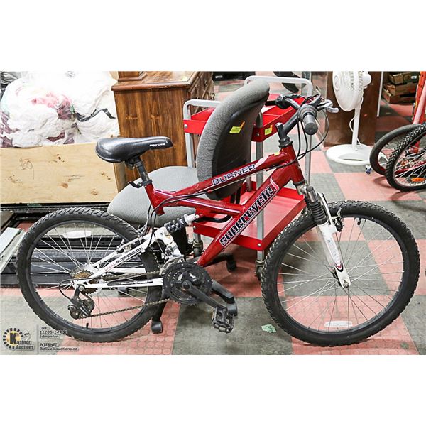 SUPERCYCLE BURNER DUAL SUSPENSION MOUNTAIN BIKE