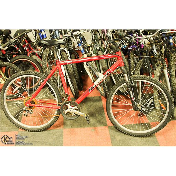 POLICE SEIZURE-RED RALEIGH AS IS POOR BREAKS