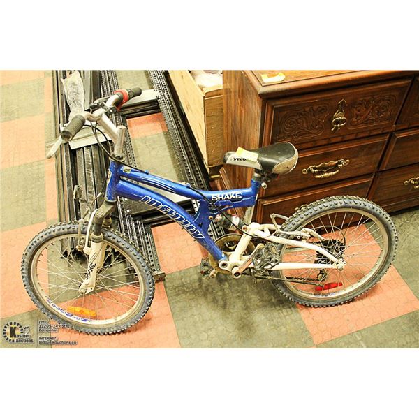 POLICE SEIZURE-BLUE INFINITY AS IS,6 GEARS