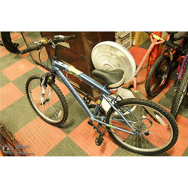 POLICE SEIZURE-BLUE HUFFY AS IS,7 GEARS