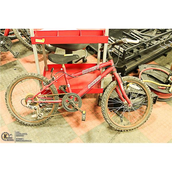 POLICE SEIZURE-RED INFINITY BANDITO AS IS