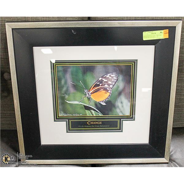 PROFESSIONALLY FRAMED ART SIGNED BY ALICIA SOAVE