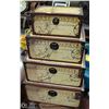 Image 1 : LOT OF 4 STOW AWAY STORAGE BOXES