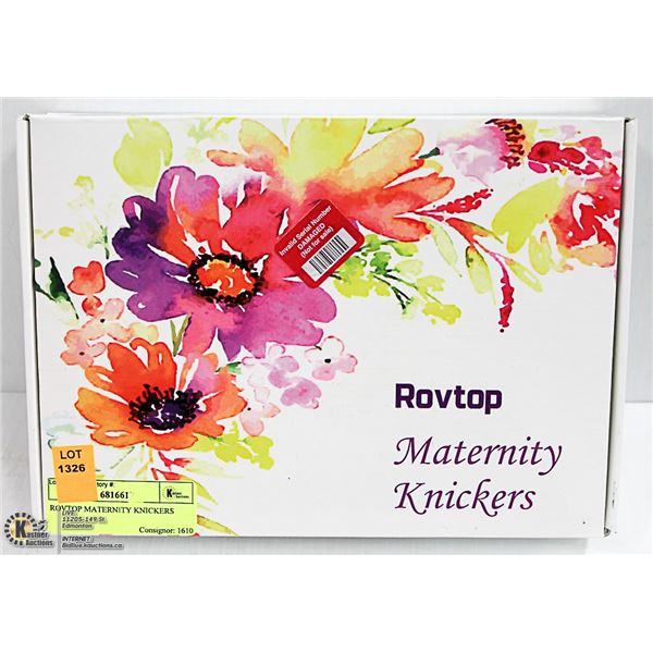 ROVTOP MATERNITY KNICKERS