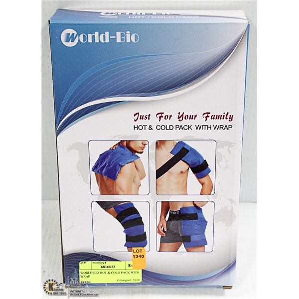 WORLD BIO HOT & COLD PACK WITH WRAP
