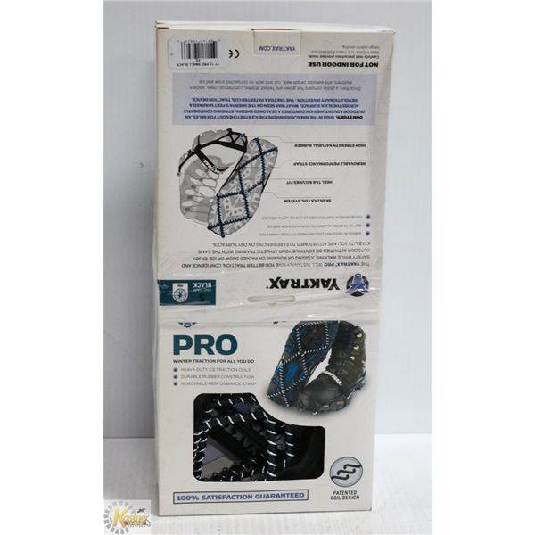 4 PAIRS OF YAKTRAX SIZE MEDIUM