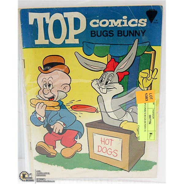 TOP COMICS BUGS BUNNY #1