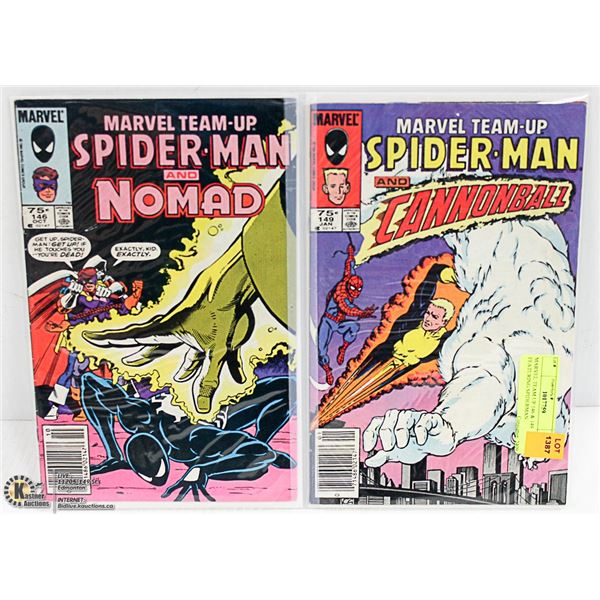 MARVEL TEAM UP 146 & 149 FEATURING SPIDERMAN