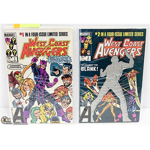 WEST COAST AVENGERS #1&2