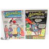 Image 1 : ADVENTURE COMICS #320 & 345 1960'S COLLECTOR