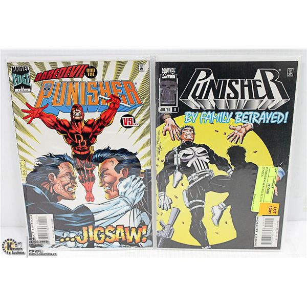 PUNISHER #4 & 9 COLLECTOR COMICS