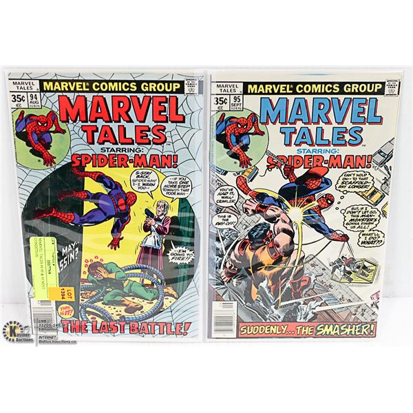 MARVEL TALES #S 95 & 95 MINT CONDITION