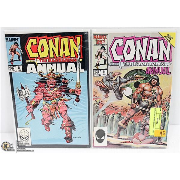 CONAN THE BARBARIAN #'S 8 & 11