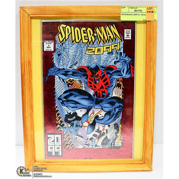 SPIDERMAN 2099 #1, FRAMED