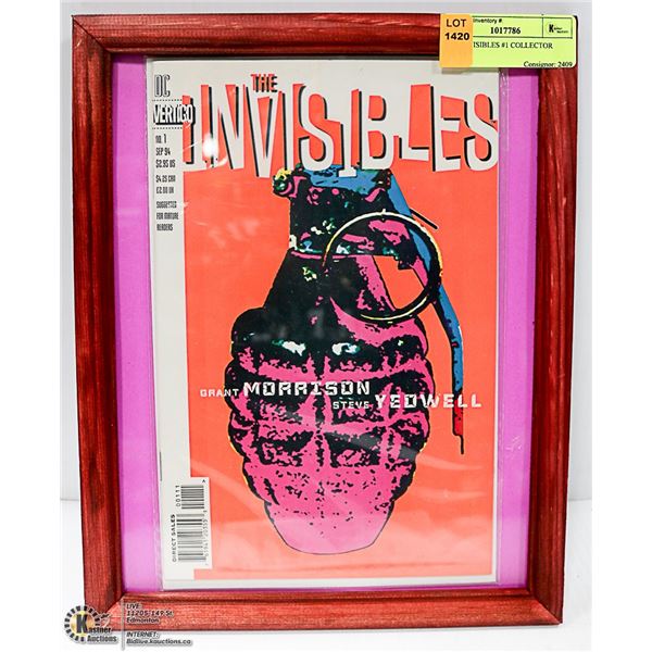 THE INVISIBLES #1 COLLECTOR COMICS