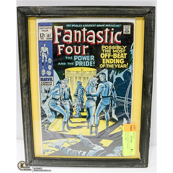 FANTASTIC FOUR #87 FRAMED COLLECTOR COMIC