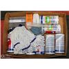 Image 1 : FLAT OF NEW PROFESSIONAL CLEANING SUPPLIES